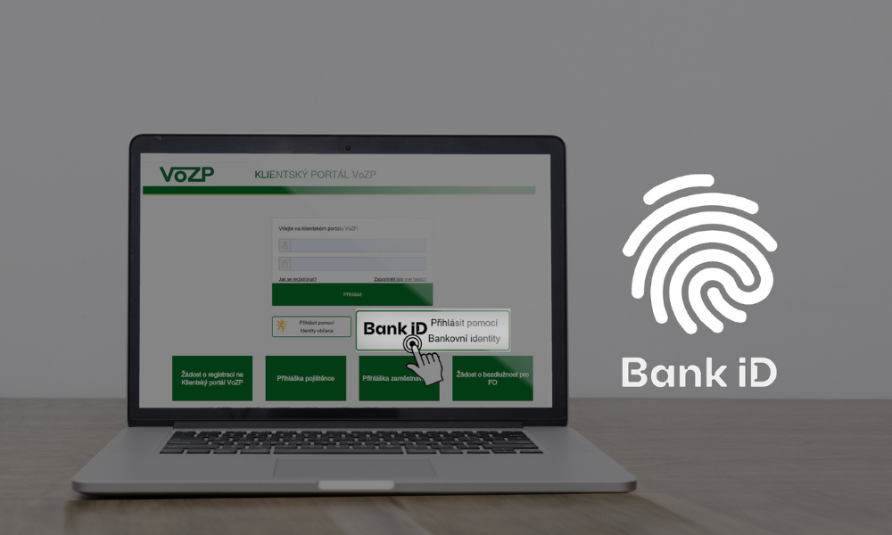 Bank ID Klientský portál VoZP